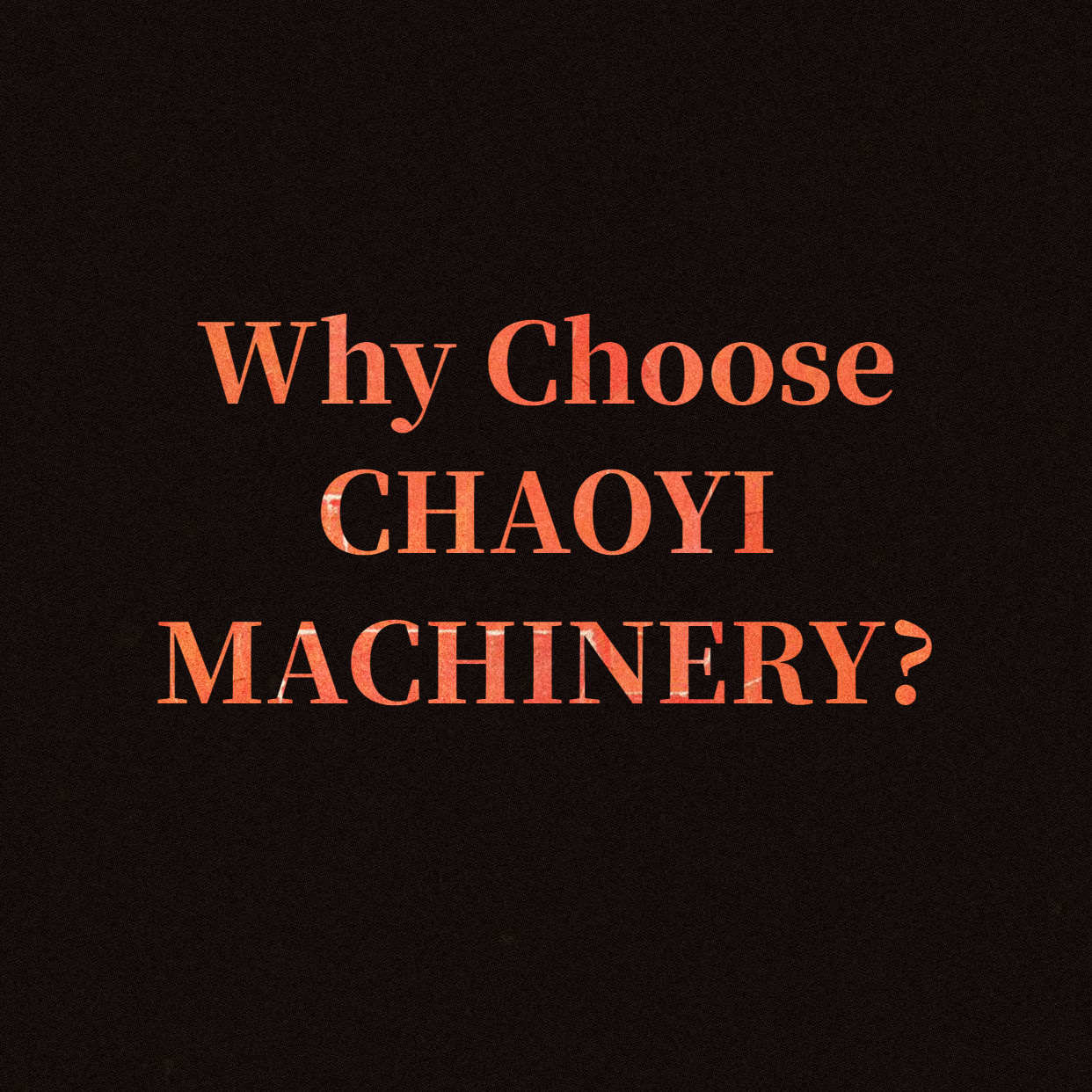 What advantages does Chaoyi Carton Waste Stripper Machinery Have?