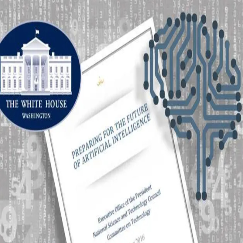 The White House is cooperting with Artificial intelligence