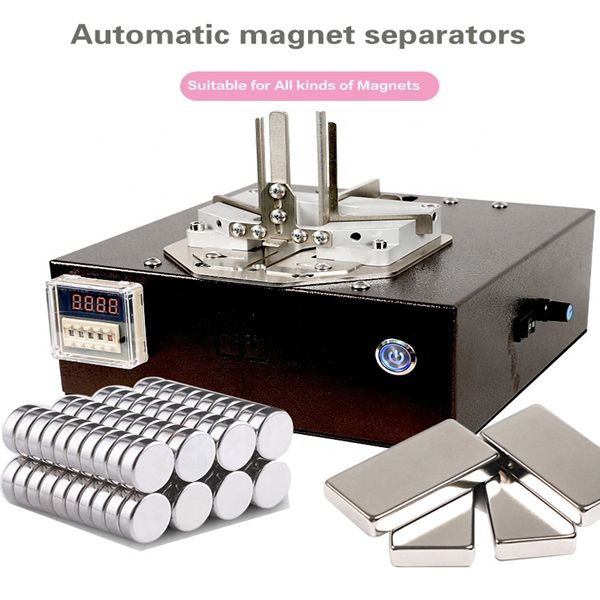 Magnet separator Round Square Single Magnetic Double Magnetic Separator  automatic Magnet Separator for Gift Box