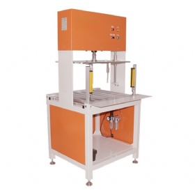 Semi-automatic carton die-cutting waste removal machine